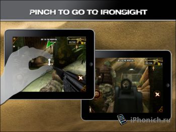 Modern Combat: Sandstorm HD на iPad