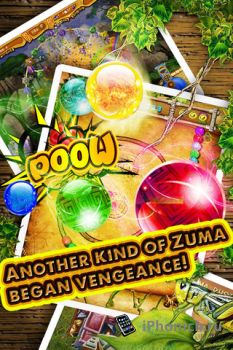 Игра Zuma Revenge Pro для iPhone