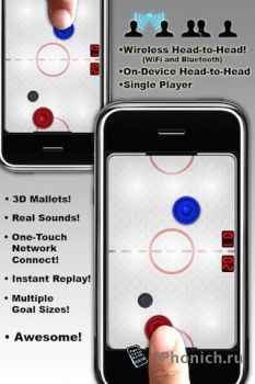 Игра для iPhone Touch Hockey FS5
