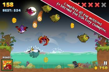 Игра для iPhone Fish Fury