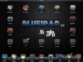 BlueiPad V2 - тема для iPad / iPad 2