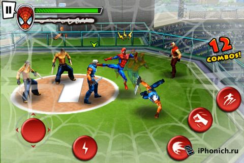 Spider-Man: Total Mayhem на iPhone/ iPad / iPod Touch