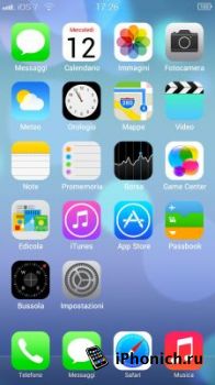 iOS 7 - тема для iPhone 5/4/4s