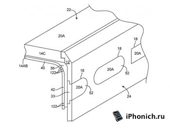 Apple запатентовала iPhone с экраном на боковой стороне