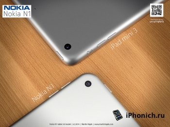 Дизайн Nokia N1 vs iPad mini 3