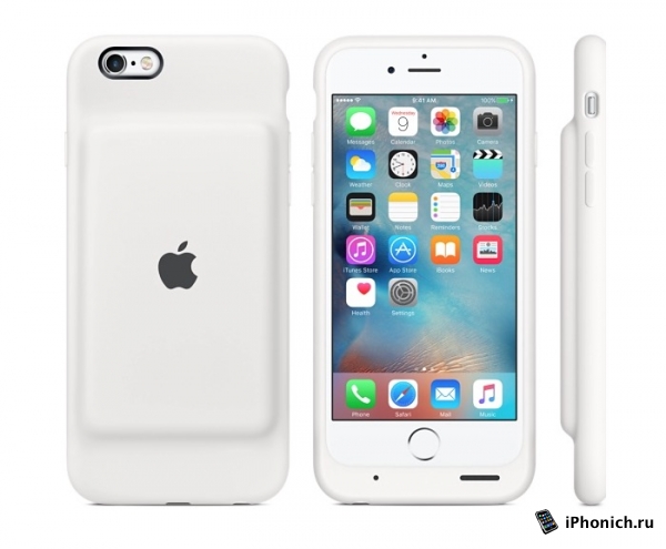Smart Battery Case - чехол аккумулятор для Apple iPhone 6/6s
