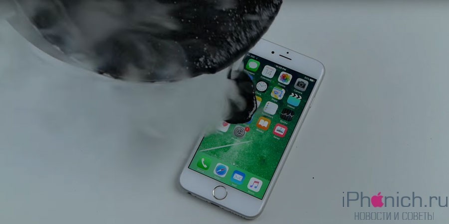 Как правильно заливать iPhone 6s расплавленной смолой (видео)