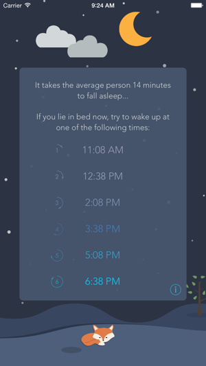 ‎Sleepytime Sleep Scheduler Screenshot