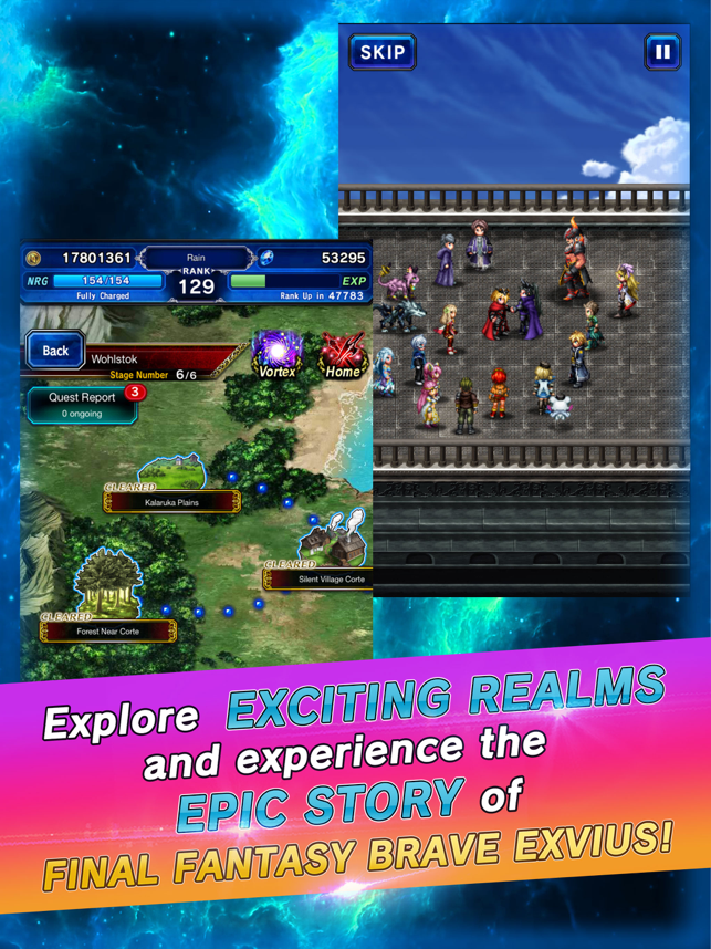 ‎FINAL FANTASY BRAVE EXVIUS Screenshot