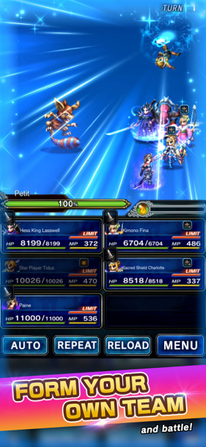 ‎FINAL FANTASY BRAVE EXVIUS Screenshot