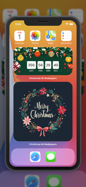 ‎Christmas HD Wallpapers ! Screenshot