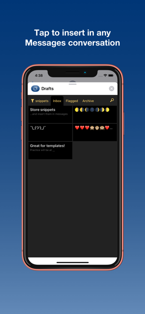 ‎Drafts Screenshot
