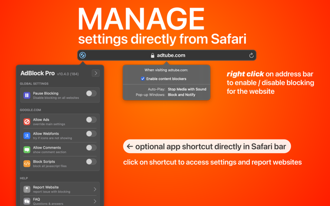 ‎AdBlock Pro－Browser Ad Blocker Screenshot