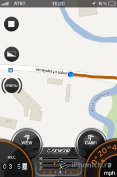 Road Witness – видеорегистратор на iPhone