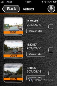 Road Witness – видеорегистратор на iPhone