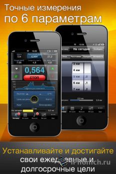 Pedometer PRO GPS для iPhone/iPad