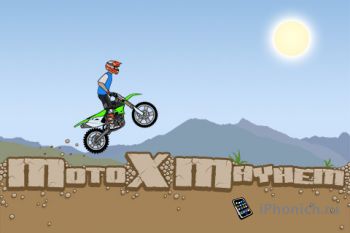 Игра на iPhone Moto X Mayhem