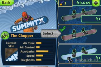 SummitX Snowboarding HD для iPhone и iPad