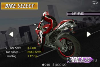 Игра для iPhone Streetbike: Full Blast