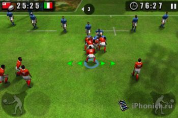 Rugby Nations 2011 для iPhone/iPad