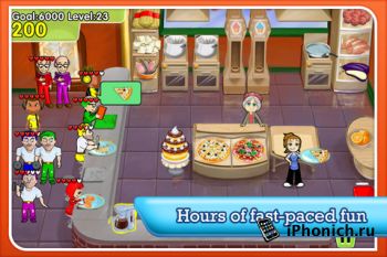 Cooking Dash Deluxe - одна из популярных франшиз игр на iPhone и IPad