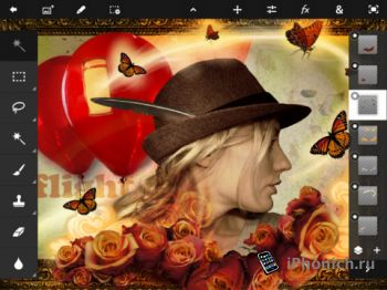 Adobe Photoshop Touch - Редактирование изображений с помощью Photoshop.