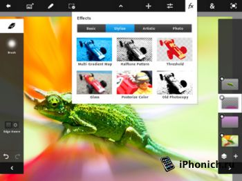 Adobe Photoshop Touch - Редактирование изображений с помощью Photoshop.