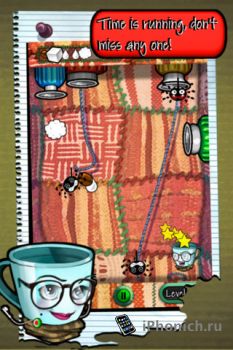 Игра для iPhone Mugs & Bugs
