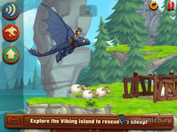 Головоломка DreamWorks Dragons: TapDragonDrop для iPhone и iPad