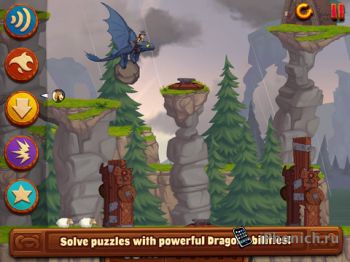 Головоломка DreamWorks Dragons: TapDragonDrop для iPhone и iPad