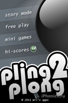 Игра Pling Plong 2 для iPhone