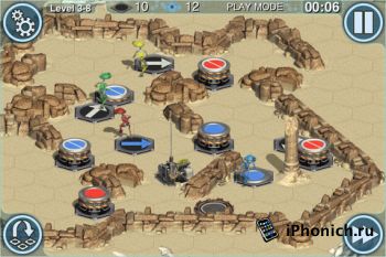 Гловоломка Star Wars Pit Droids для iPhone / iPad