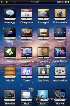 iMac-iCons - одна из лучших тем для iPhone