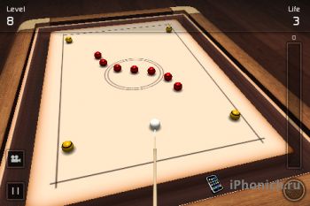 Crazy Pool 3D - сумашедший бильярд для iPhone