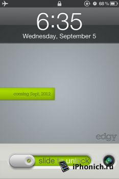 Edgy the Slider - для iPhone 4s