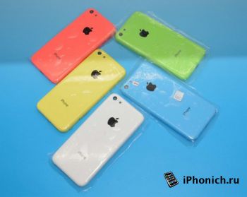Новые фото iPhone 5C
