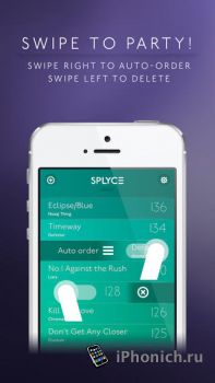 Splyce - Аудиоплеер для iPhone