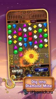 Bejeweled - игра в жанре "три в ряд"