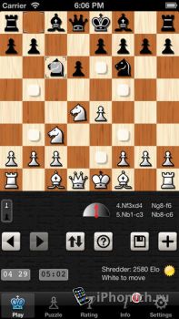 Shredder Chess - Шахматы для iPhone