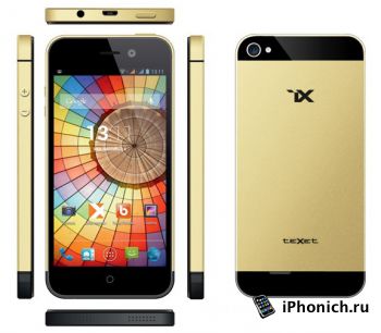 Клон iPhone 5S - teXet iX/TM-4772