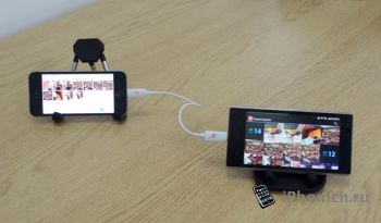 Кабель Lightning на micro-USB для передачи фотографий и зарядки iPhone от Android