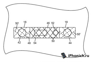 Apple спрячет переднюю камеру и вспышку iPhone за сеткой динамика