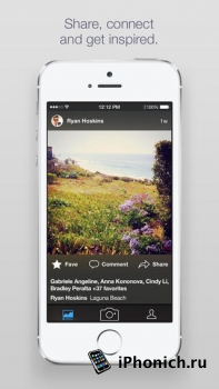 Yahoo обновила Flickr для iPhone.
