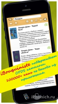 iBouquiniste - читалка электронных книг для iOS