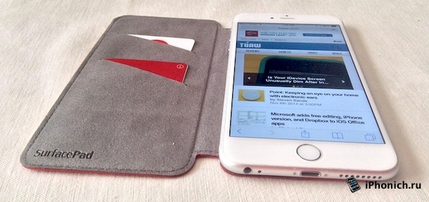 SurfacePad чехол премиум класса для iPhone 6