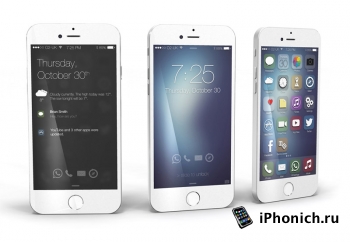 Концепция iPhone 7 и iOS 9