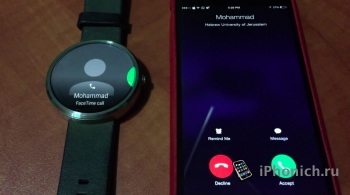 Часы Motorola Moto 360 подключили к iPhone