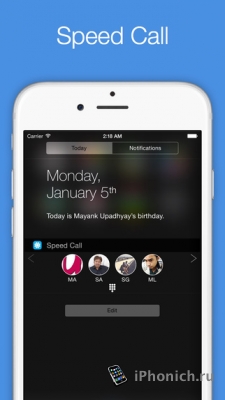 Orby Widgets - набора виджетов для iPhone