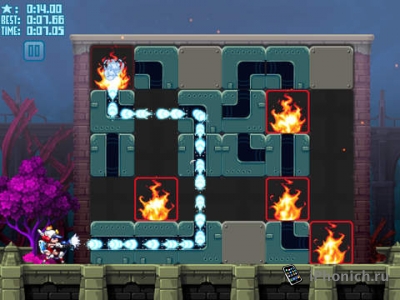 Mighty Switch Force! Hose It Down! - отличная головоломка