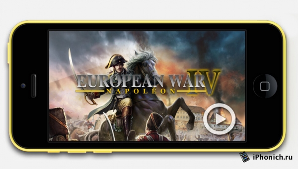 European War 4: Napoleon - стратегия для iOS